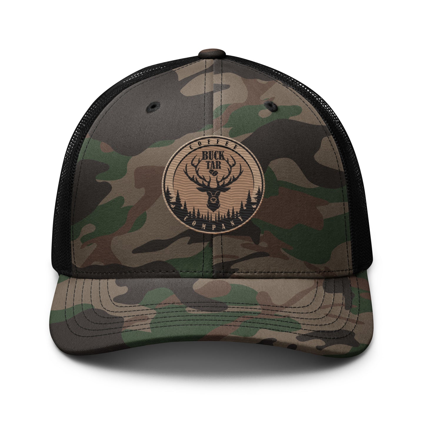 Buck Tar Camouflage Trucker Hat