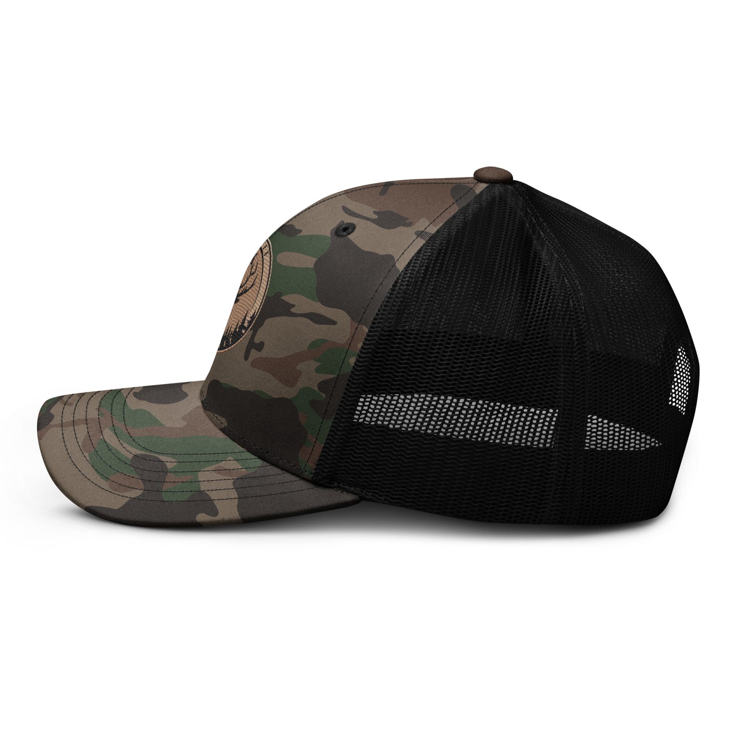 Buck Tar Camouflage Trucker Hat