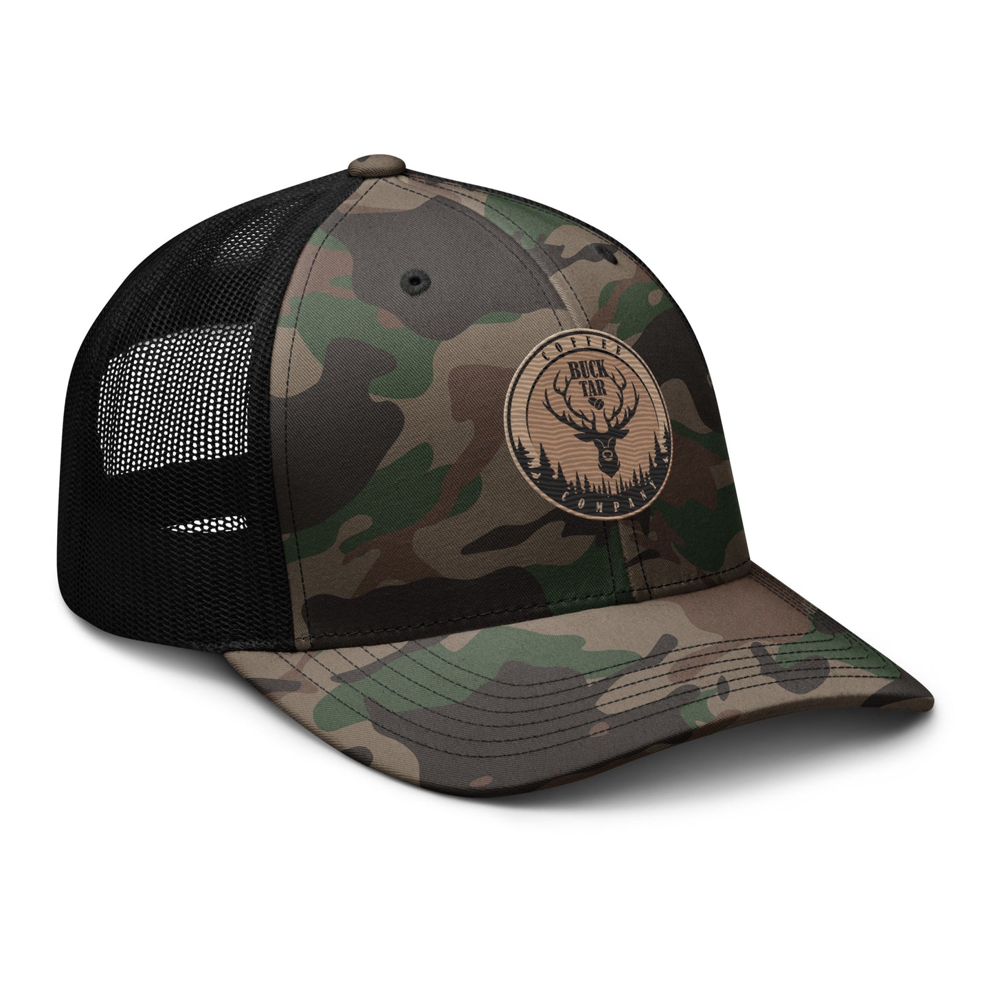 Buck Tar Camouflage Trucker Hat