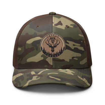 Buck Tar Camouflage Trucker Hat