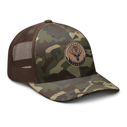 Buck Tar Camouflage Trucker Hat