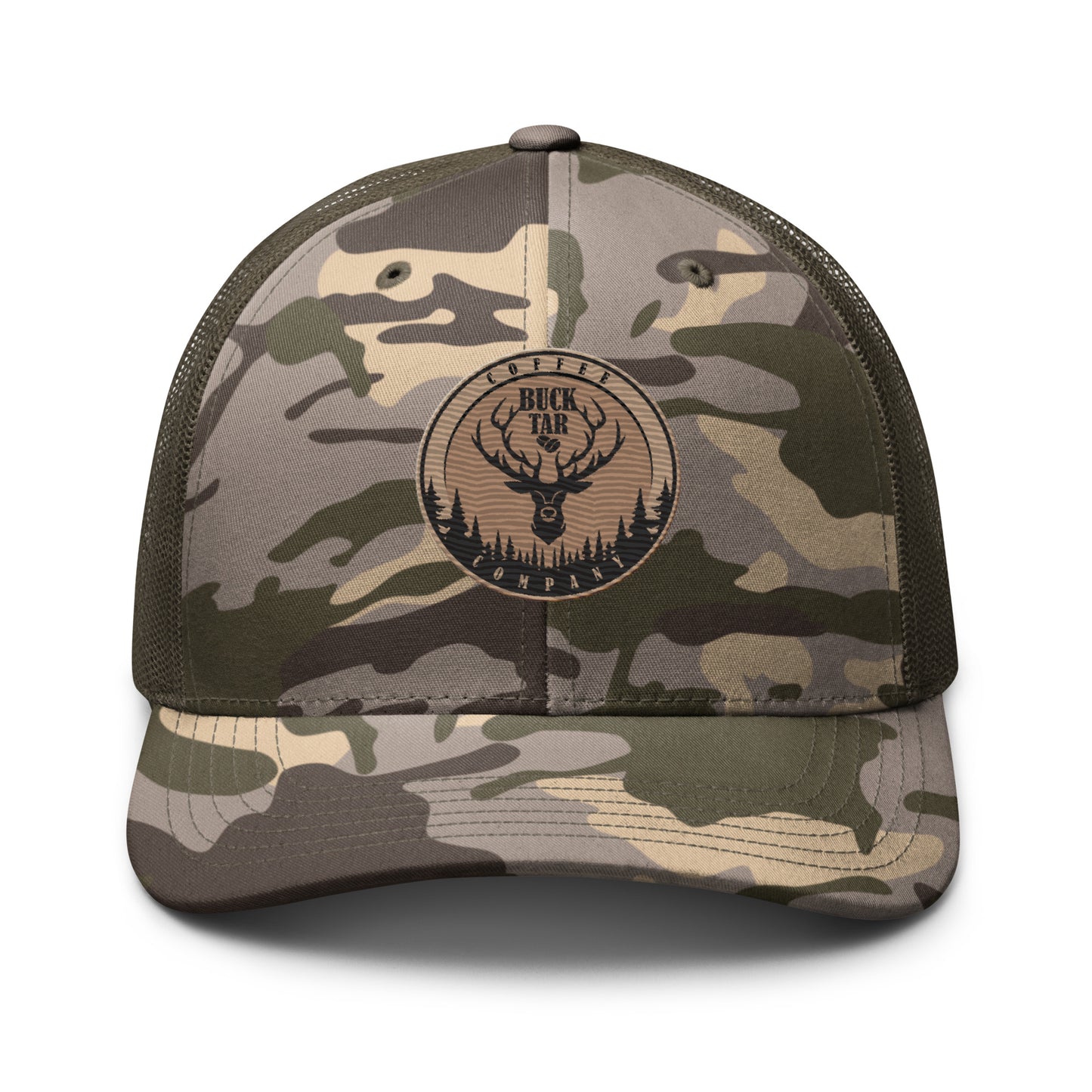 Buck Tar Camouflage Trucker Hat